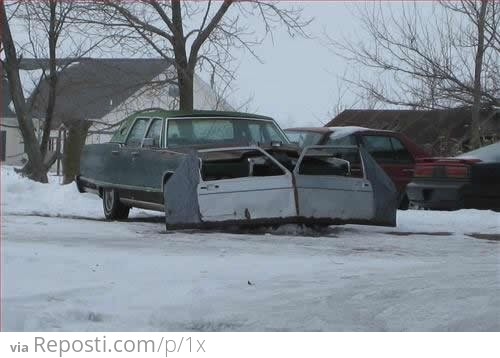 Home Made Snow Plow