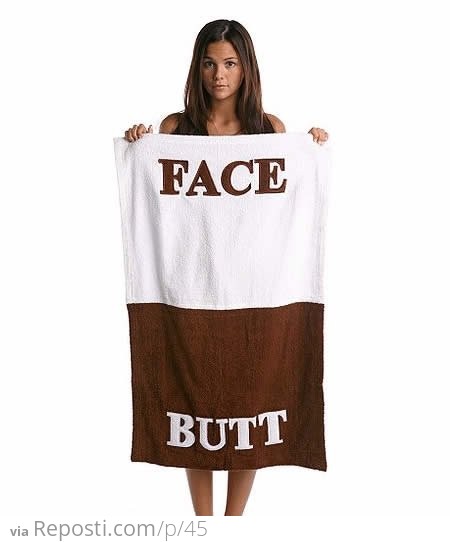 Face / Butt - Towel