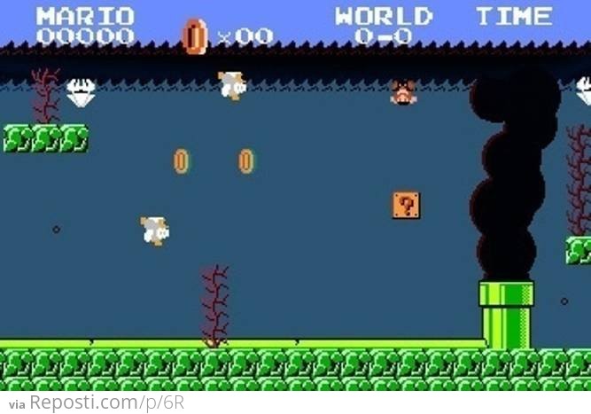 Mario Oil Spill