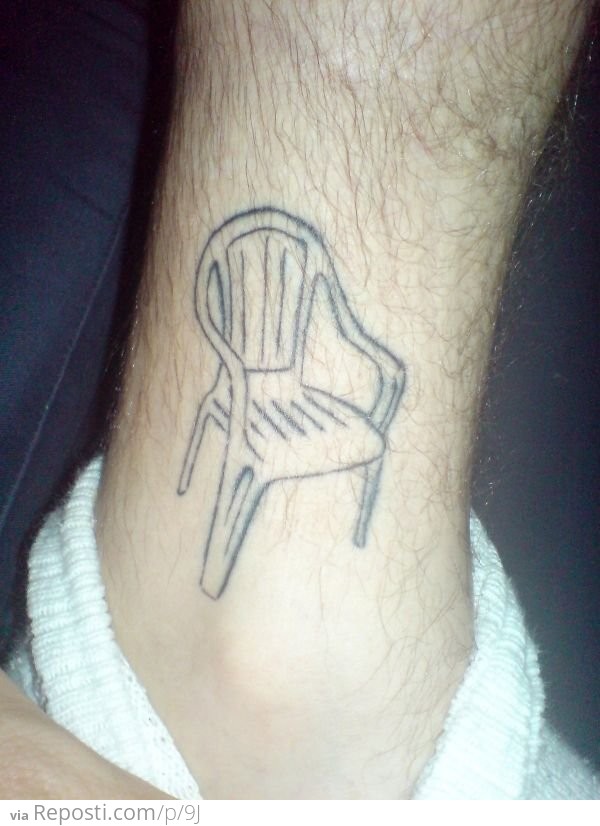 Law Chair Tattoo