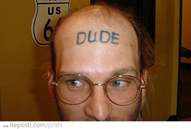Dude Tattoo