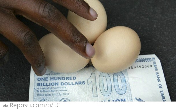 One Hundred Billion Zimbabwean Dollars