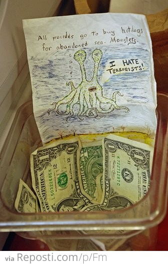 Clever Tipping Jar