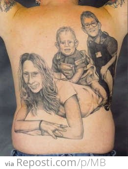 Family Portrait Tattoo
