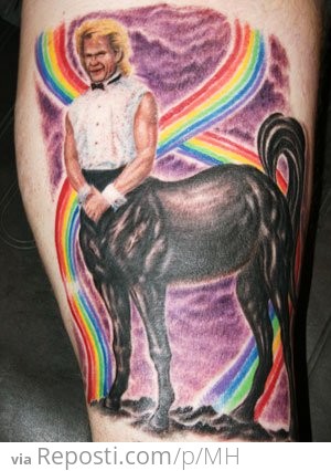 Swayze Centaur Tattoo