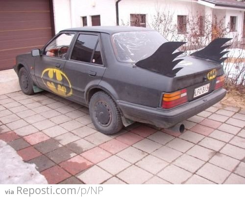 Batmobile Car Mod