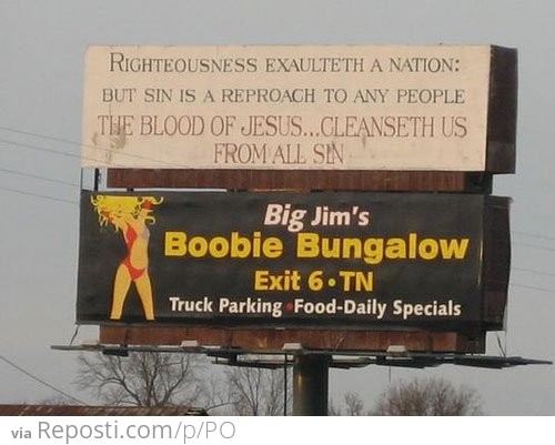 Big Jim's Boobie Bungalow