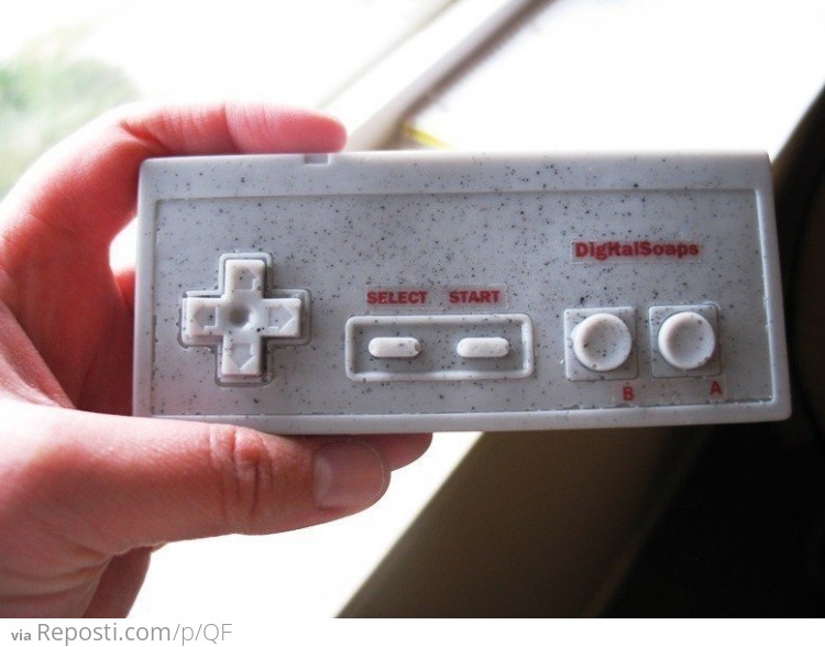 Nintendo Controller Made Of Soap