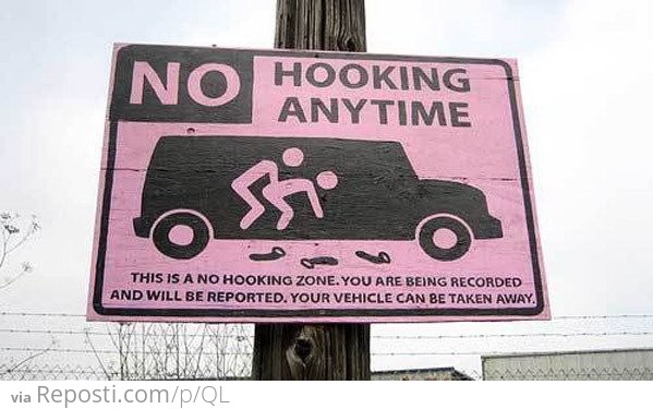No Hooking Anytime