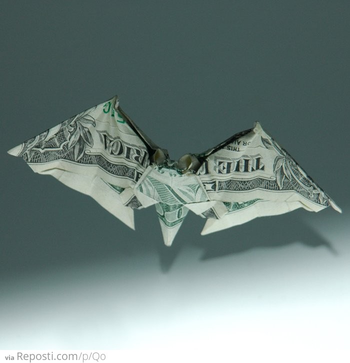 One Dollar Bill Bat