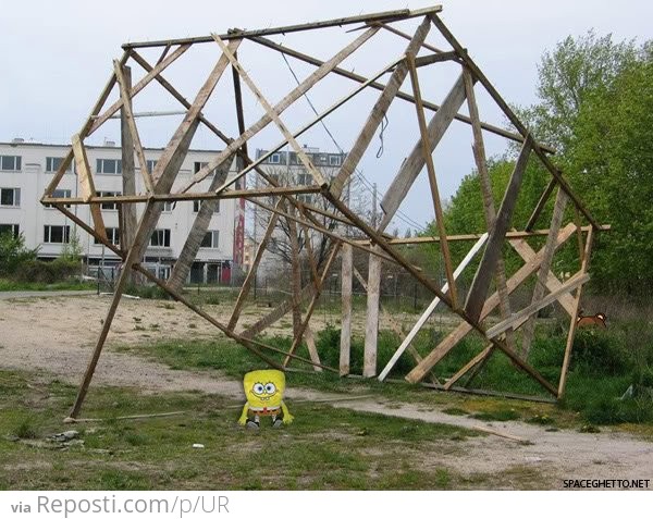 Spongebob In A Trap