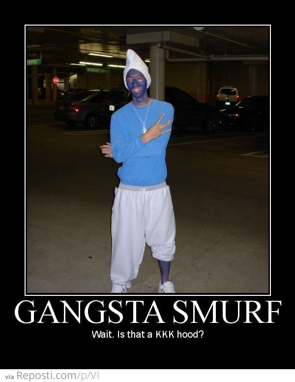 Gangsta Smurf