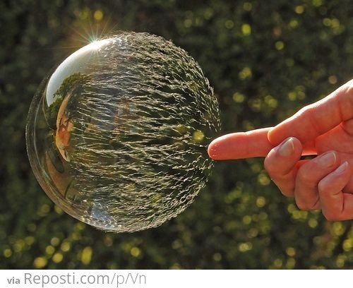 Popping A Bubble
