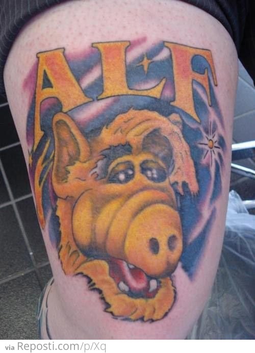 Alf Tattoo
