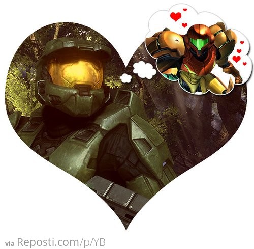 Master Chief In Love