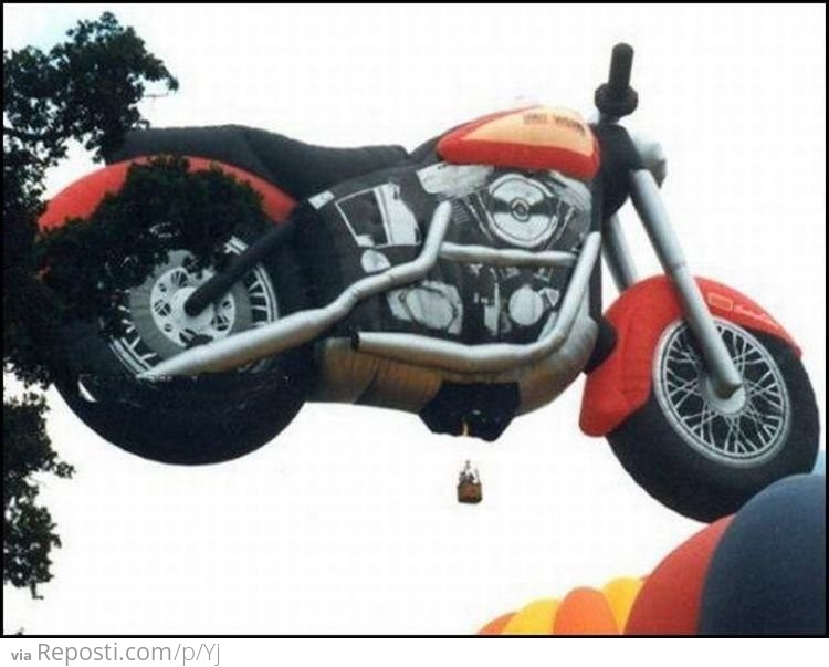 Motorcycle Hot Air Balloon