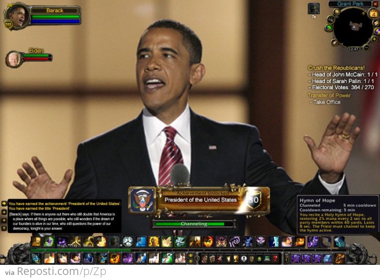 World of WarCraft Obama