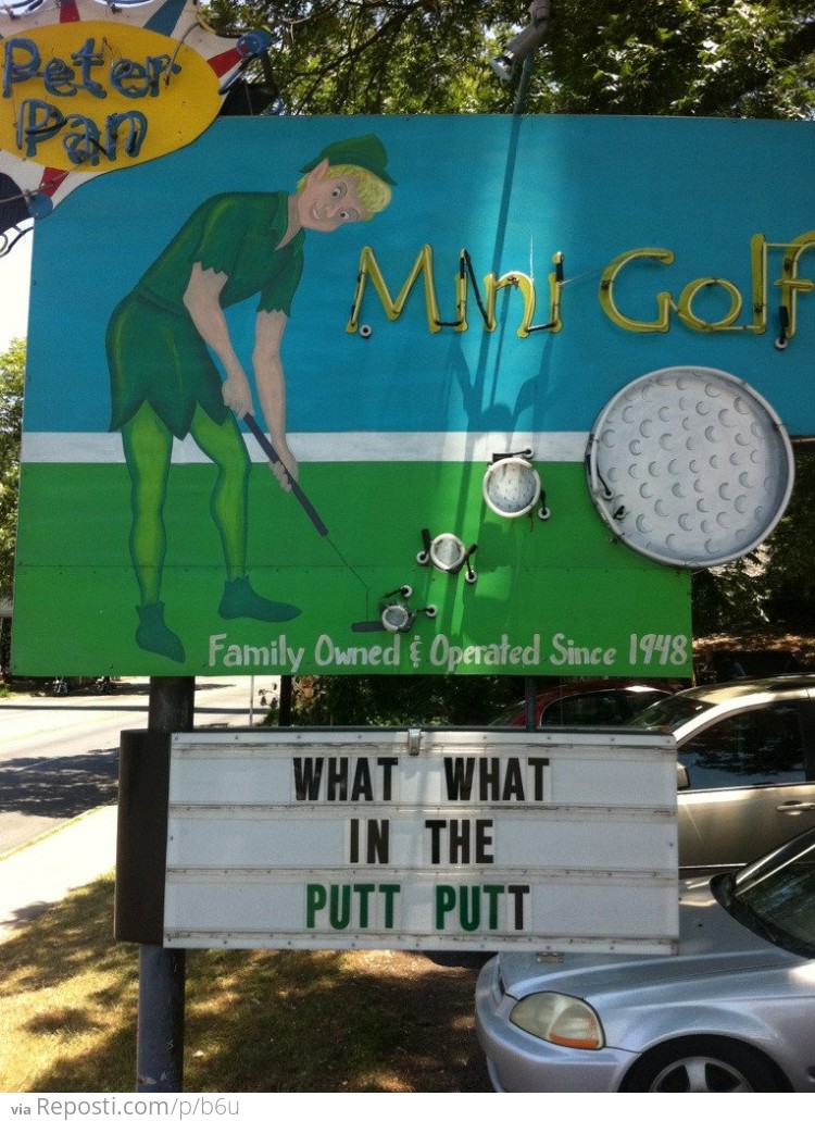 What What In The Putt