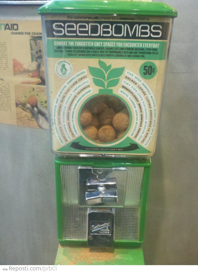 Seedbomb Dispenser