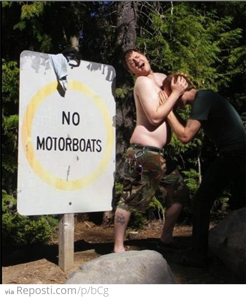 No Motorboats