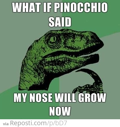 Philosorapter - Pinocchio