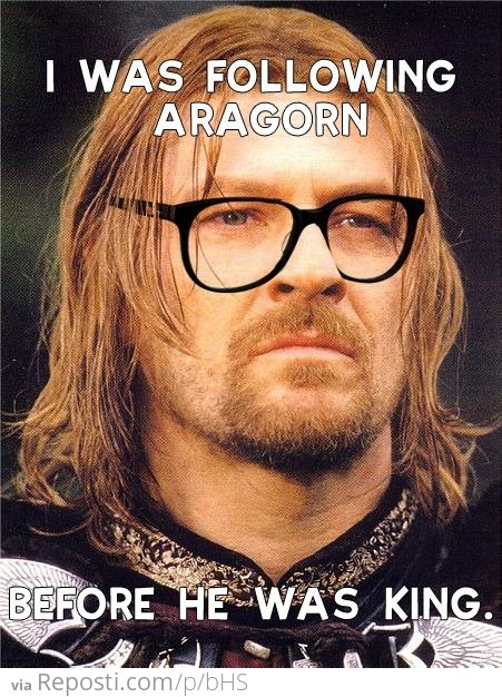 I Was Following Aragorn