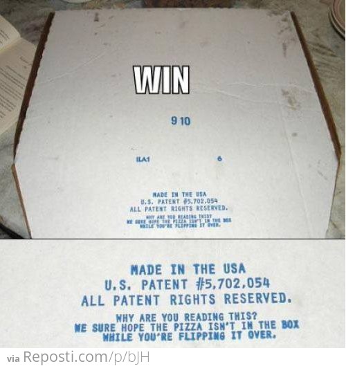 Pizza Box Info