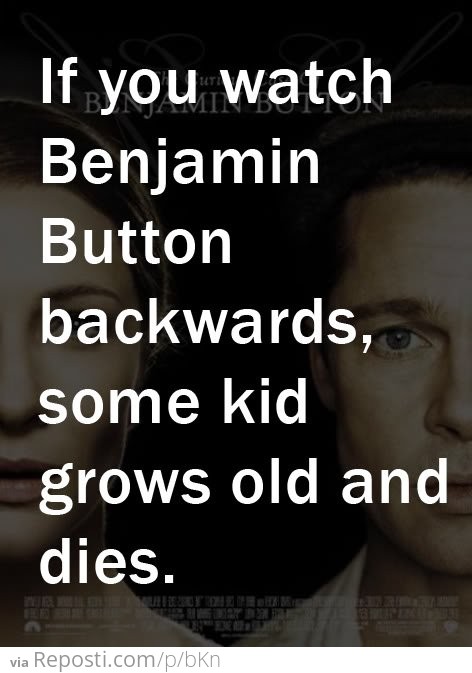 Benjamin Button Backwards