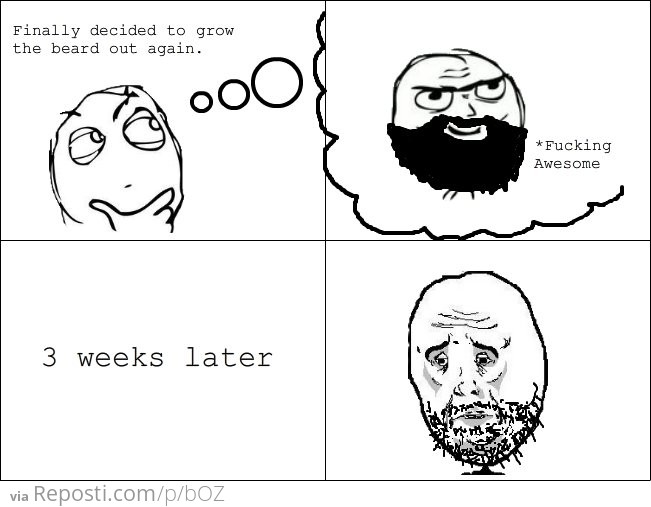 Beard rage