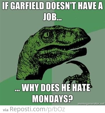Garfield's Job