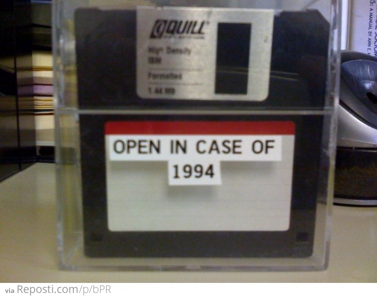 Open In Case of 1994