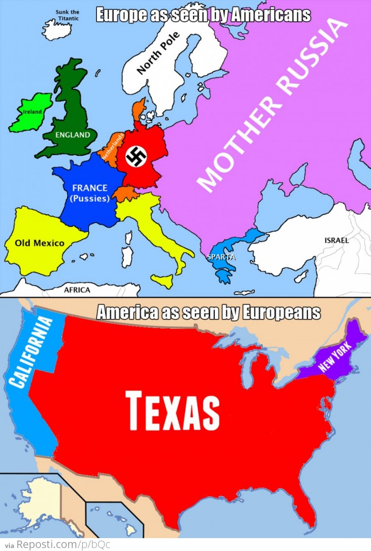 Europe and America