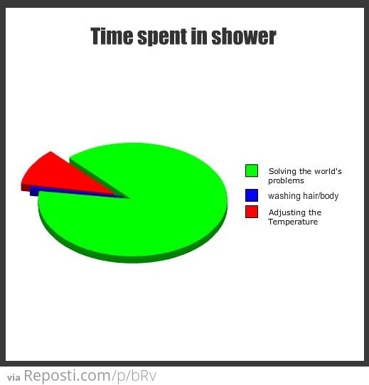 Time Spent In Shower