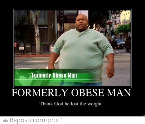 Formerly Obese Man