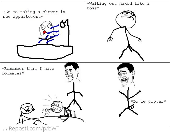 Shower rage