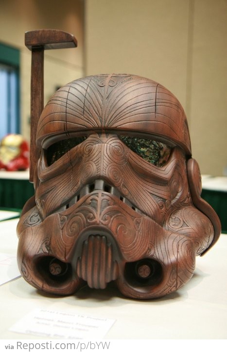 Wooden Storm Trooper