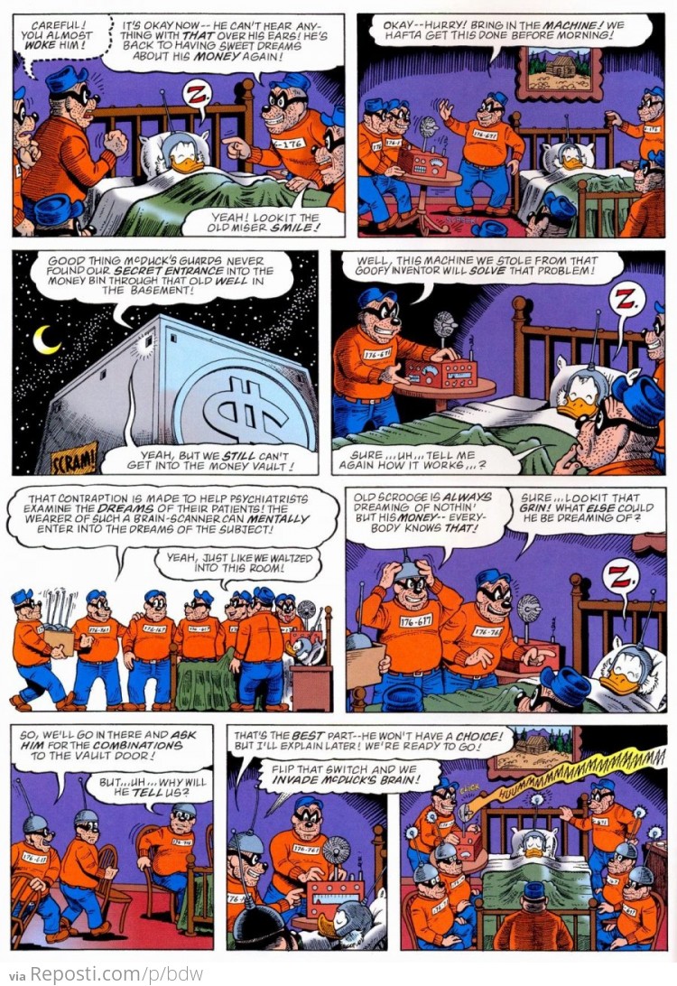 Scrooge McDuck's Inception
