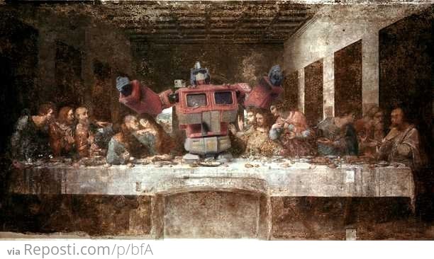 Optimus' Last Supper