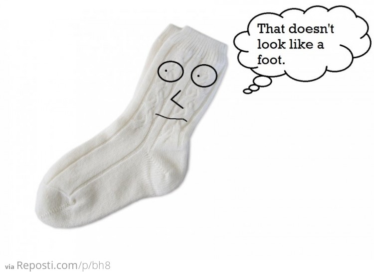 Scared Sock