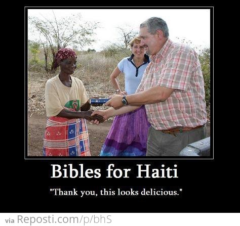 Bible in Haiti