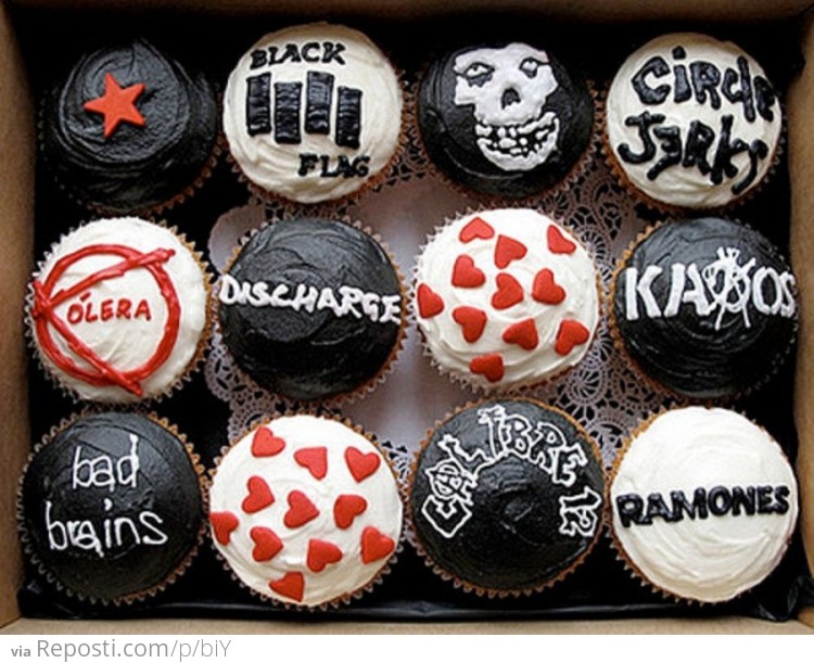 Punk Cupcakes