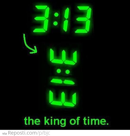 3:13 King of Time