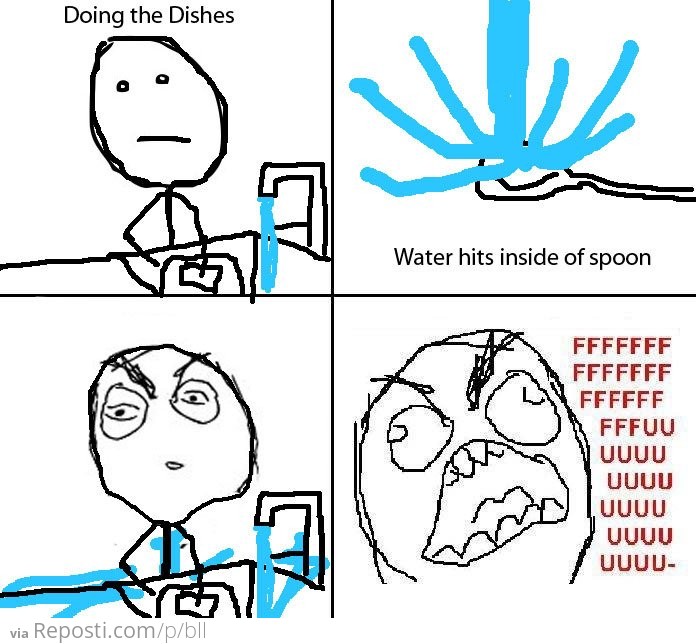 Washing The Dishes