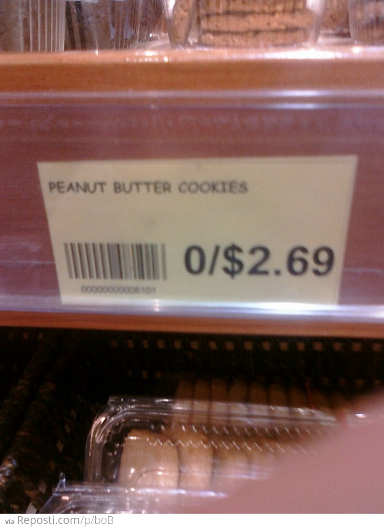 Zero Cookies For $2.69