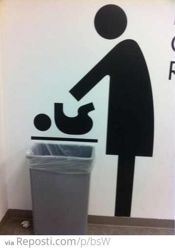 Baby dumping station