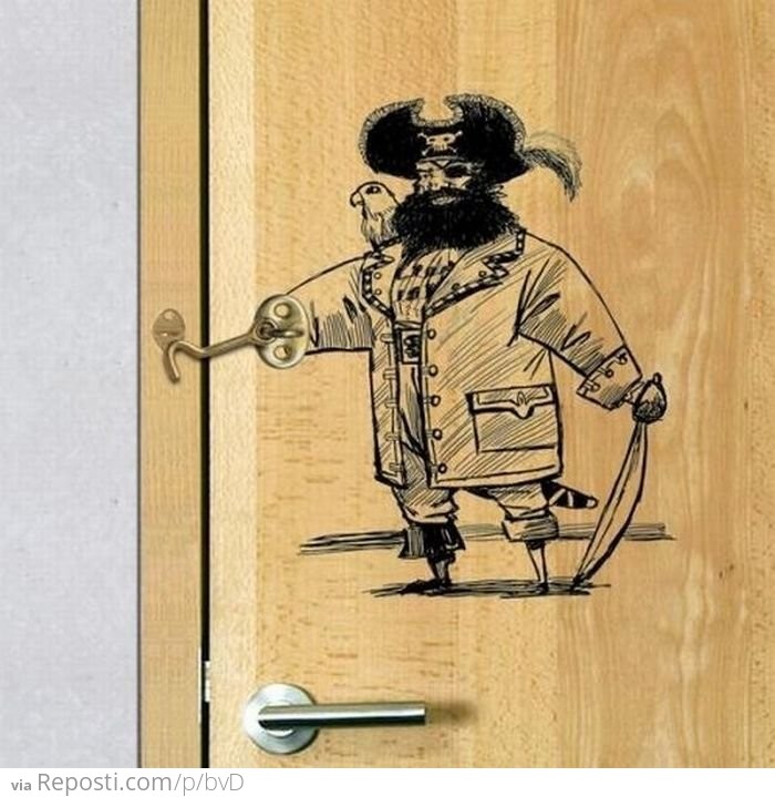 Captain Hook door