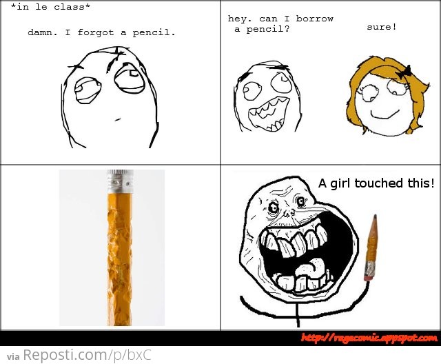 Chewed Pencil Forever alone