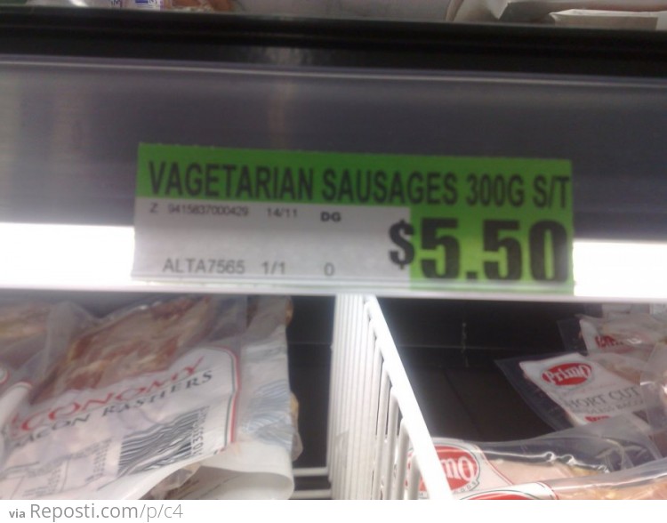 Vagetarian Sausages