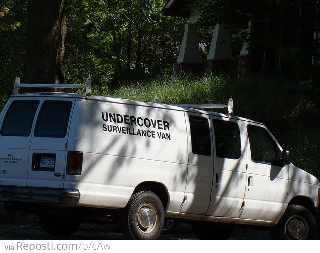 Undercover Surveillance Van