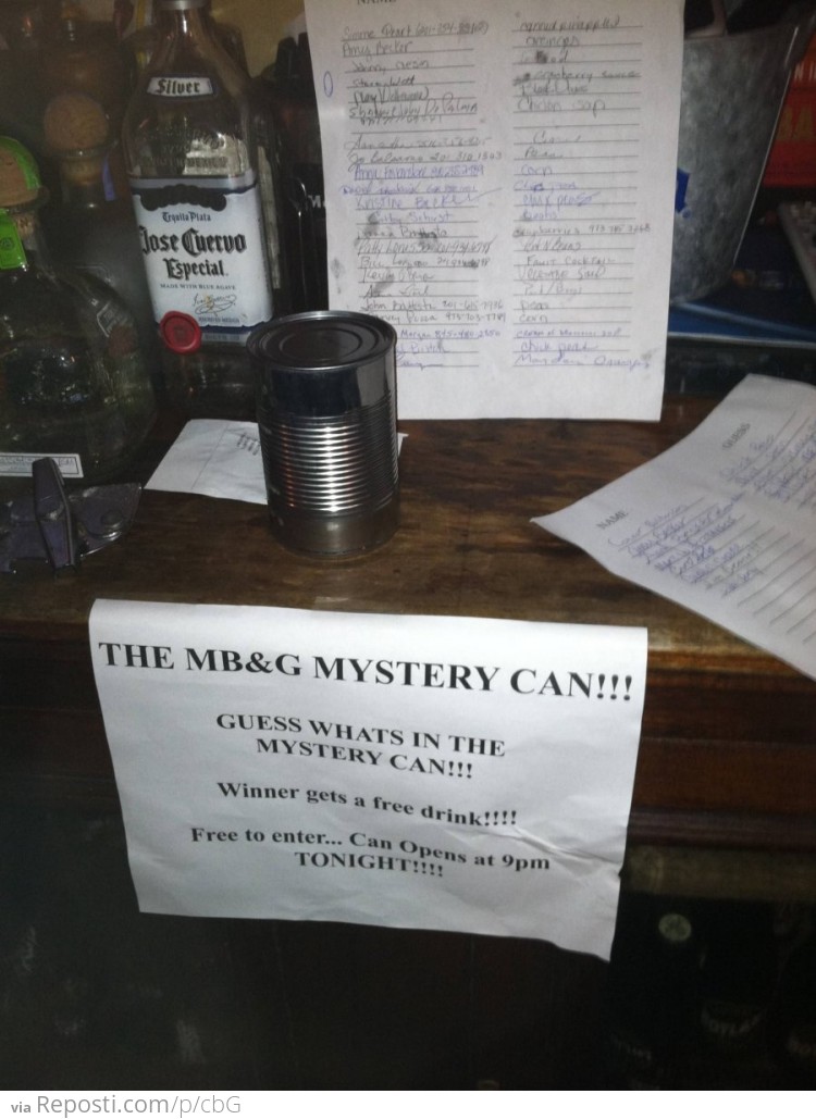 Mystery Can